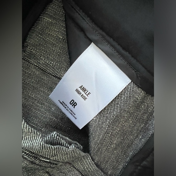 Express Paperbag Ankle High Rise Pants Sz 0R XS 0 Linen - Picture 5 of 9